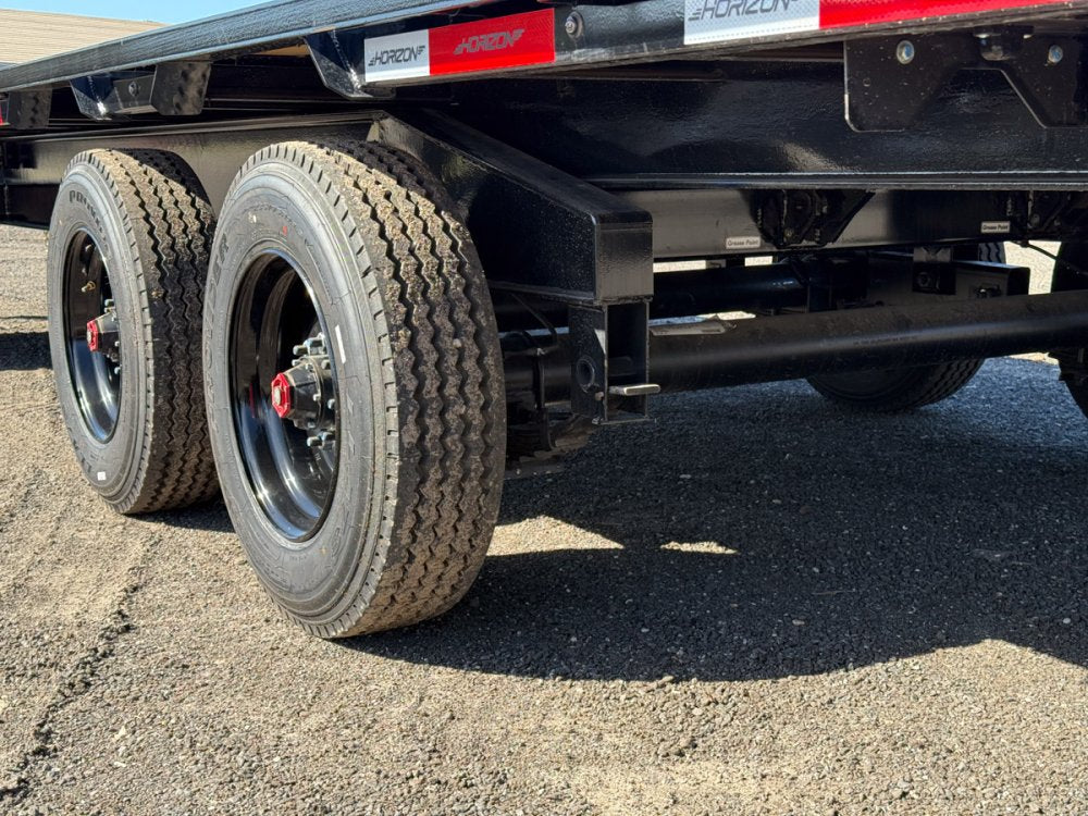 24' Horizon FFT Bumper Pull Full Deckover TIlt Trailer - (2) 10K Axles 018031
