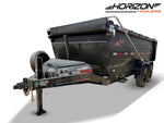 14' Horizon HZ7 Bumper Pull Dump Trailer 24" Side Walls - (2) 7K Axles 017756