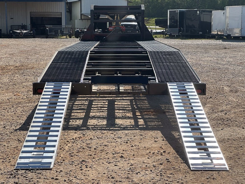 36' Stryker Gooseneck Mesh Deck Multi Car Haulers (2) 8k Axles - 12k GVWR Derated 004597