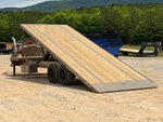 28' Horizon FTS Gooseneck Hydraulic Deckover Tilt Trailer - (2) 10K Axles 16542