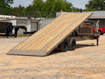 28' Horizon FTS Gooseneck Hydraulic Deckover Tilt Trailer - (2) 10K Axles 16542