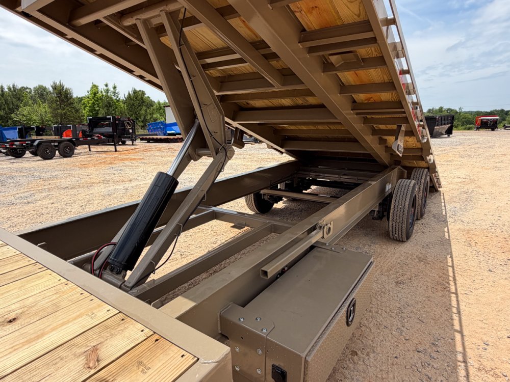 28' Horizon FTS Gooseneck Hydraulic Deckover Tilt Trailer - (2) 10K Axles 16542