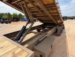 28' Horizon FTS Gooseneck Hydraulic Deckover Tilt Trailer - (2) 10K Axles 16542