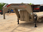 28' Horizon FTS Gooseneck Hydraulic Deckover Tilt Trailer - (2) 10K Axles 16542