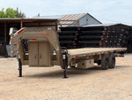 28' Horizon FTS Gooseneck Hydraulic Deckover Tilt Trailer - (2) 10K Axles 16542