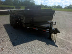 12' x 83" Iron Bull DTB Bumper Pull Dump Trailer 24" Side Walls - (2) 7,000 lb Axles 115121