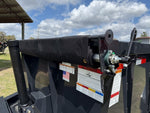14' Hillcrest Bumper Pull Dump Trailer Telescopic 40" Side Walls - (2) 7k Axles 000103
