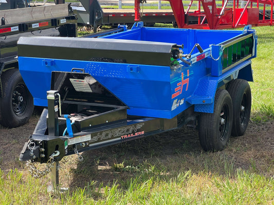 10' HZ5 BP Dump Trailer 2 - 5.2k Axles 18" Walls 002626 - Dump Trailers - Stryker Dealership Group