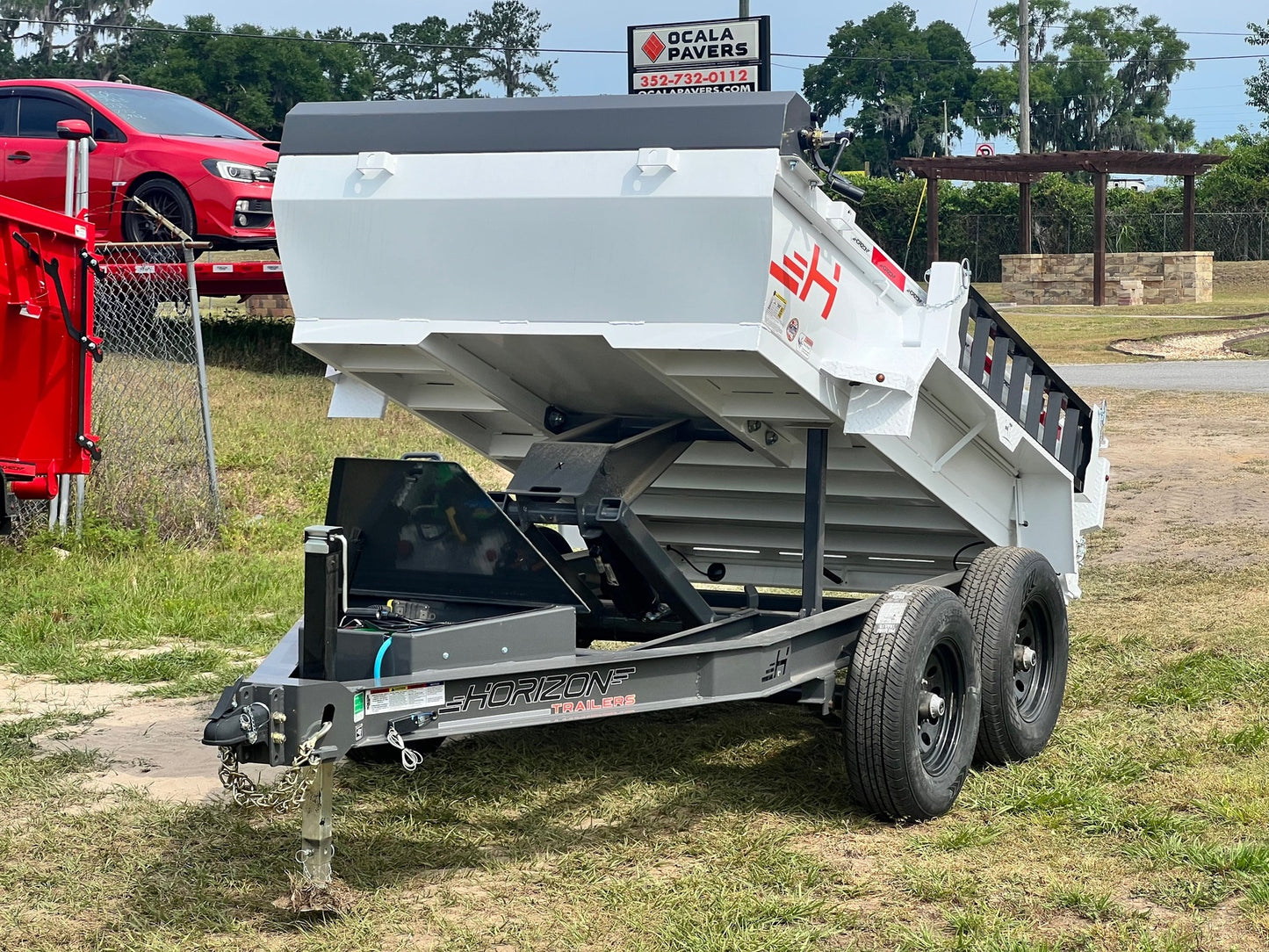 10' HZ5 BP Dump Trailer 2 - 5.2k Axles 18" Walls 002627 - Dump Trailers BP - Stryker Dealership Group