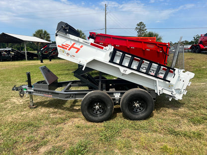 10' HZ5 BP Dump Trailer 2 - 5.2k Axles 18" Walls 002627 - Dump Trailers BP - Stryker Dealership Group