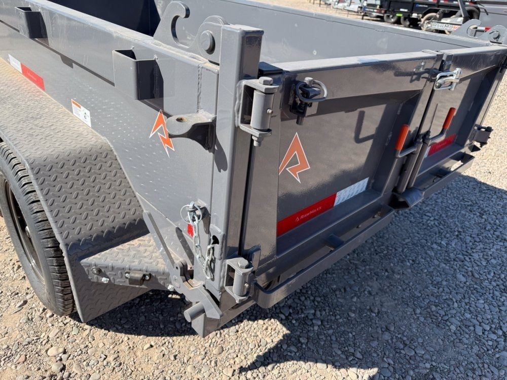 10' SDX Dump 19" Sides - 3.5k Axles - 516 Scissor - DT1 Light Duty/Dump Trailers - Stryker Dealership Group