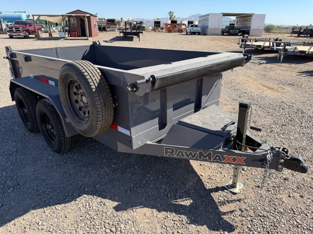 10' SDX Dump 19" Sides - 3.5k Axles - 516 Scissor - DT1 Light Duty/Dump Trailers - Stryker Dealership Group