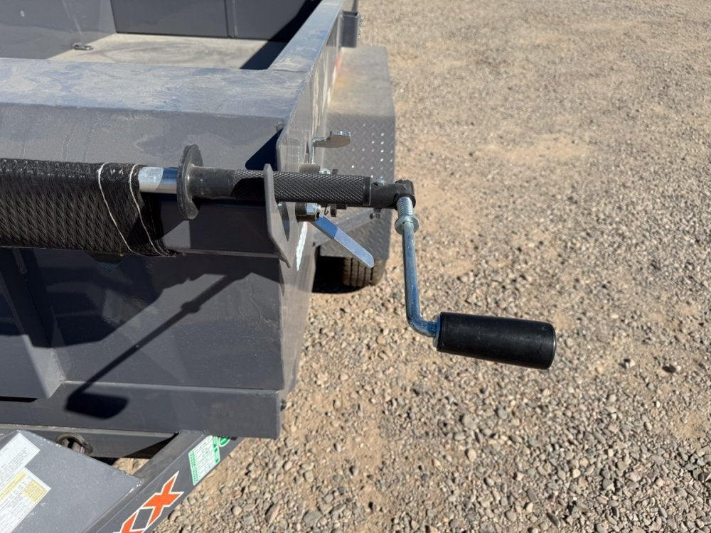 10' SDX Dump 19" Sides - 3.5k Axles - 516 Scissor - Bumper Pull Dump - Dump Trailers - Stryker Dealership Group