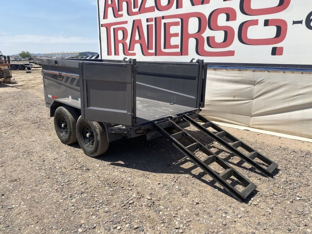 10' SDX Knight Dump Trailer - Bumper Pull Dump - Dump Trailers - Stryker Dealership Group