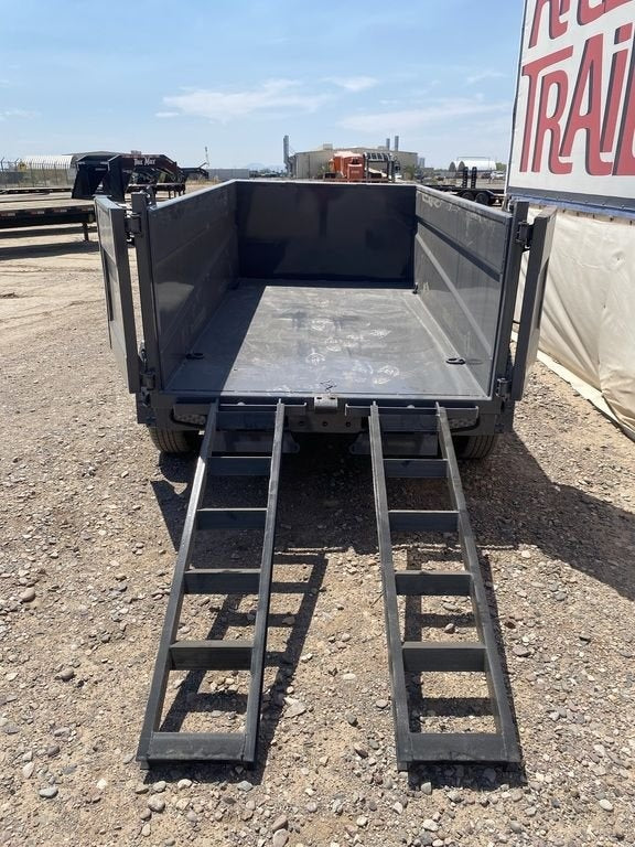 10' SDX Knight Dump Trailer - Bumper Pull Dump - Dump Trailers - Stryker Dealership Group