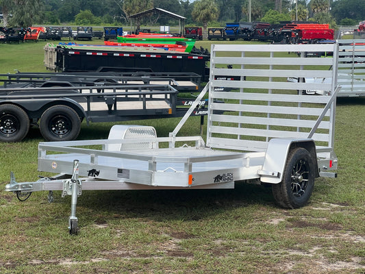 10' Utility Trailer Aluminum Deck Single Axle 003691 - Utility & SXS - Stryker Dealership Group