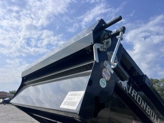 10' x 60" Iron Bull DTB Bumper Pull Dump Trailer 18" Side Walls - (2) 5200 lb Axles - Bumper Pull Dump - Dump Trailers - Stryker Dealership Group