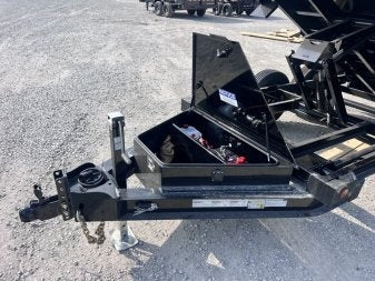 10' x 60" Iron Bull DTB Bumper Pull Dump Trailer 18" Side Walls - (2) 5200 lb Axles - Bumper Pull Dump - Dump Trailers - Stryker Dealership Group