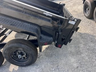 10' x 60" Iron Bull DTB Bumper Pull Dump Trailer 18" Side Walls - (2) 5200 lb Axles - Bumper Pull Dump - Dump Trailers - Stryker Dealership Group