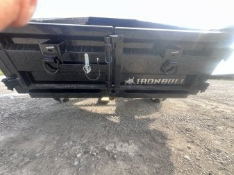 10' x 60" Iron Bull DTB Bumper Pull Dump Trailer 18" Side Walls - (2) 5200 lb Axles - Bumper Pull Dump - Dump Trailers - Stryker Dealership Group