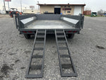 14' Stryker EDT Bumper Pull Dump Trailer 20" Side Walls - (2) 7k Axles 004055