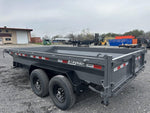 14' Stryker EDT Bumper Pull Dump Trailer 20" Side Walls - (2) 7k Axles 004055