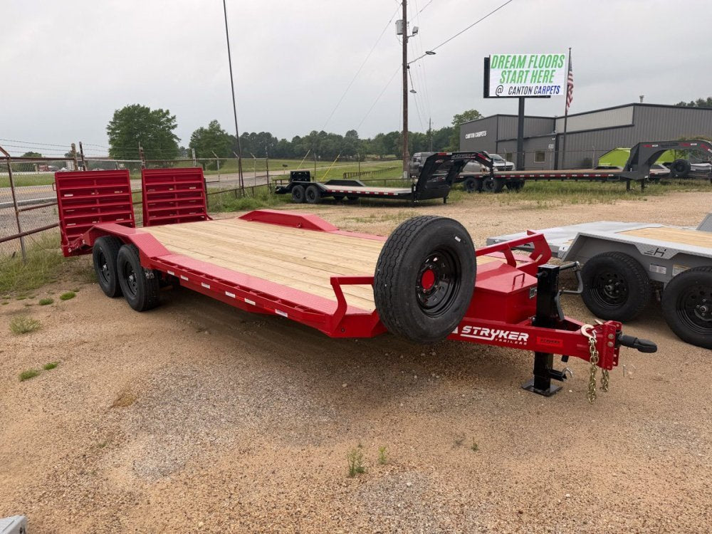 22' Stryker SET Bumper Pull Equipment Trailer DOF - (2) 7K Axles 003796