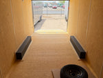 8.5 x 24 DX 10K Flat Top Sloped V Nose Enclosed (2) - 5200 lb Axles 146218