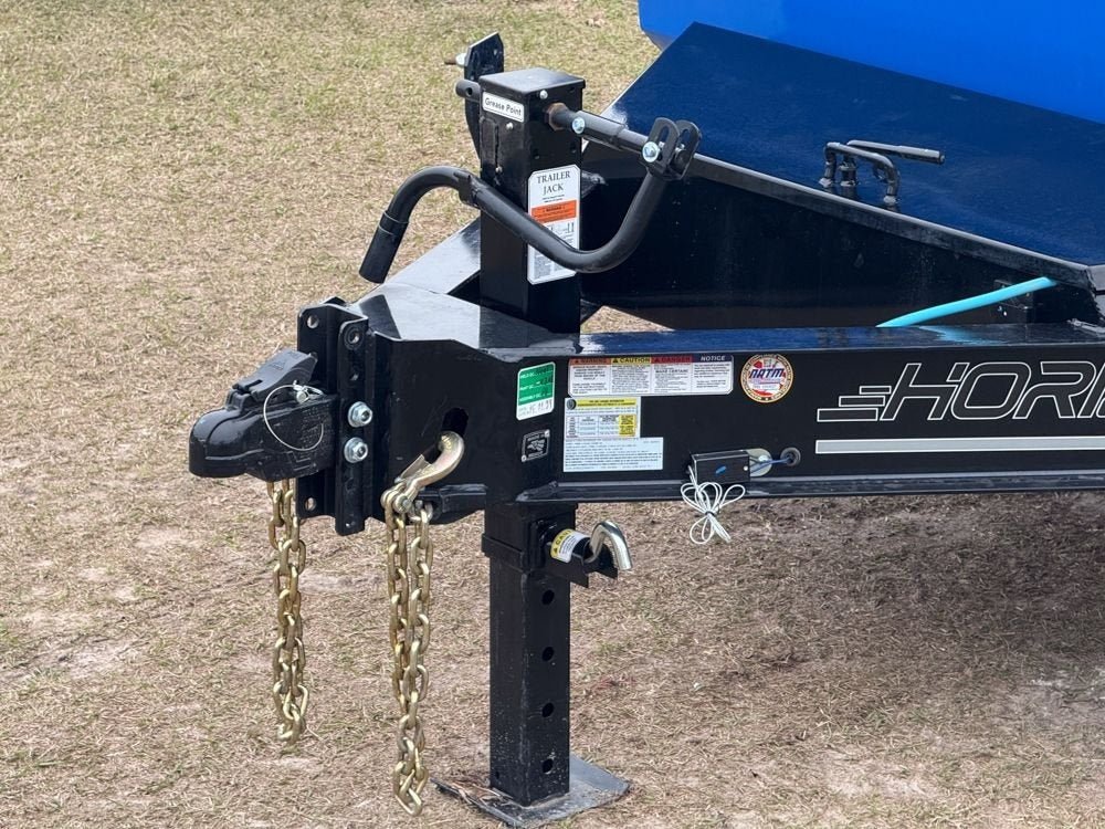 12' LZ7 Dump Trailer 36" Walls - 14k GVWR - Scissor Lift - 14ply Tires - 3 Way Door 7111 - Stryker Dealership Group