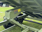 12' x 6' Dump Trailer DRM 24" Side Walls (2) 7K Axles Scissor Lift 10093 - Stryker Dealership Group