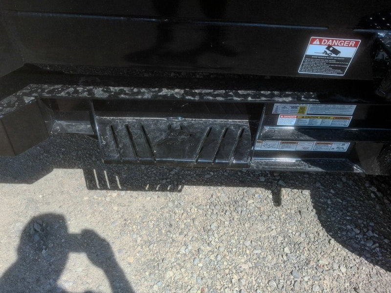 12' x 83" Iron Bull DTB Bumper Pull Dump Trailer 24" Side Walls - (2) 7,000 lb Axles 115121 - Stryker Dealership Group