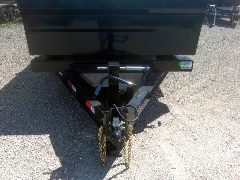 12' x 83" Iron Bull DTB Bumper Pull Dump Trailer 24" Side Walls - (2) 7,000 lb Axles 115121 - Stryker Dealership Group