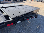 25' Stryker Gooseneck Deckover Trailer Mega Ramps - (2) 7K Axles 003788