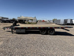 22' Horizon FFT Bumper Pull Full Deckover Tilt Trailer - (2) 8K Axles 015225