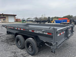 14' Stryker EDT Bumper Pull Dump Trailer 20" Side Walls - (2) 7k Axles 004054