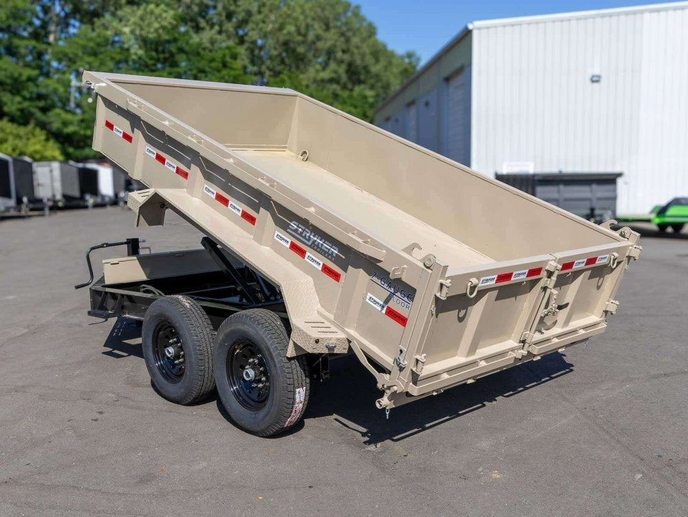 12' BP Dump 2' Walls 2-7k Axles - Dump Trailers - Stryker Dealership Group