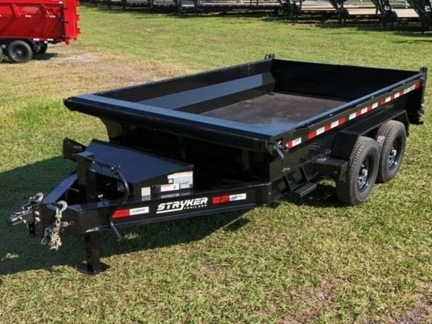 12' EDT Dump Trailer 20" Side Walls - Dump Trailers - Stryker Dealership Group