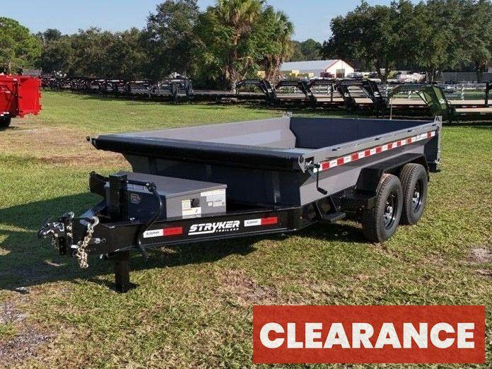 12' EDT Dump Trailer 20" Side Walls - DT1 Light Duty/Dump Trailers - Stryker Dealership Group