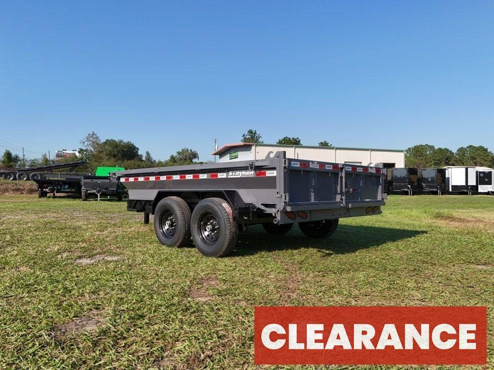 12' EDT Dump Trailer 20" Side Walls - DT1 Light Duty/Dump Trailers - Stryker Dealership Group