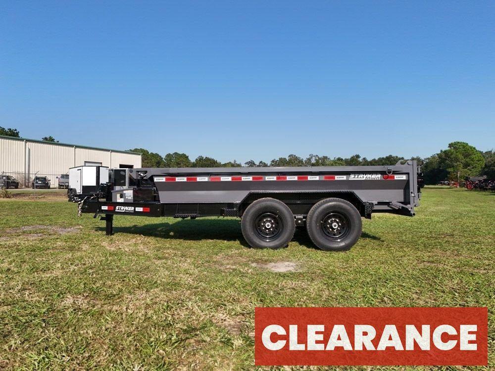 12' EDT Dump Trailer 20" Side Walls - DT1 Light Duty/Dump Trailers - Stryker Dealership Group