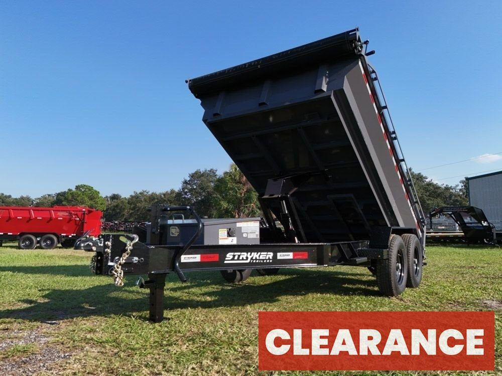 12' EDT Dump Trailer 20" Side Walls - DT1 Light Duty/Dump Trailers - Stryker Dealership Group