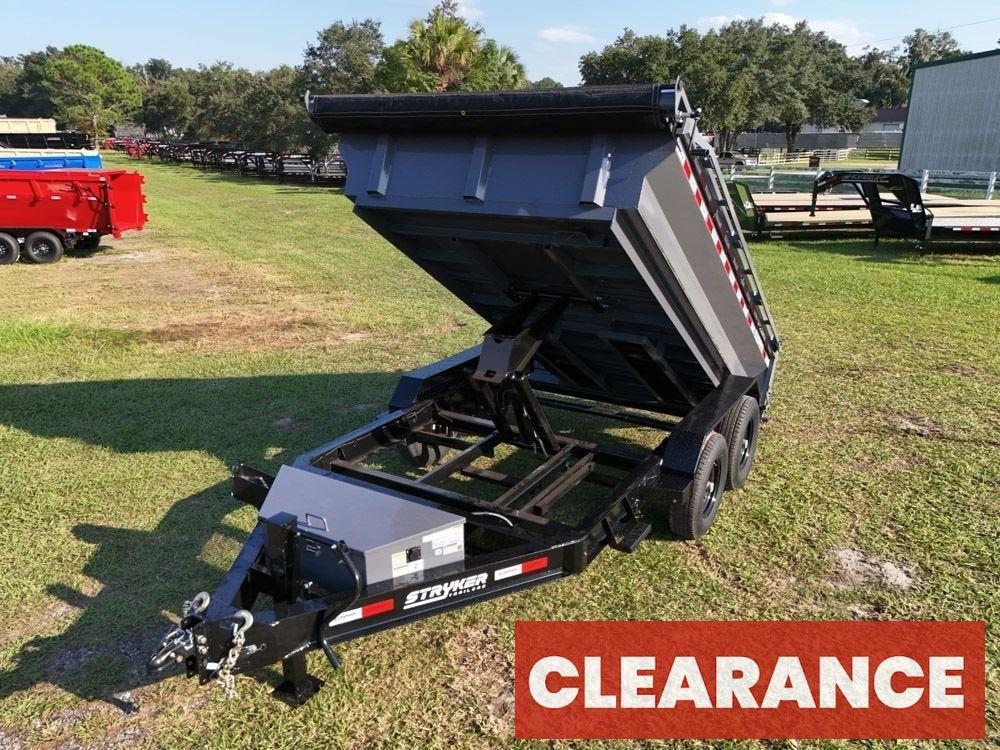 12' EDT Dump Trailer 20" Side Walls - DT1 Light Duty/Dump Trailers - Stryker Dealership Group