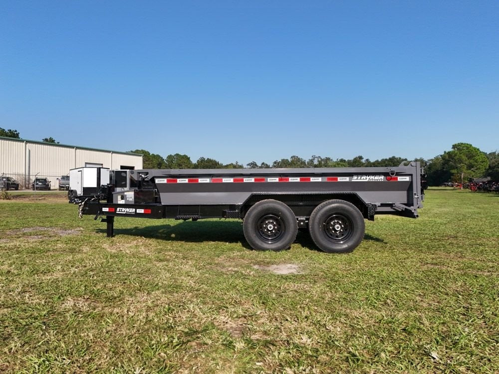 12' EDT Dump Trailer 20" Side Walls - Dump Trailers - Stryker Dealership Group