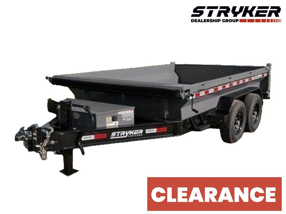 12' EDT Dump Trailer 20" Side Walls - DT1 Light Duty/Dump Trailers - Stryker Dealership Group
