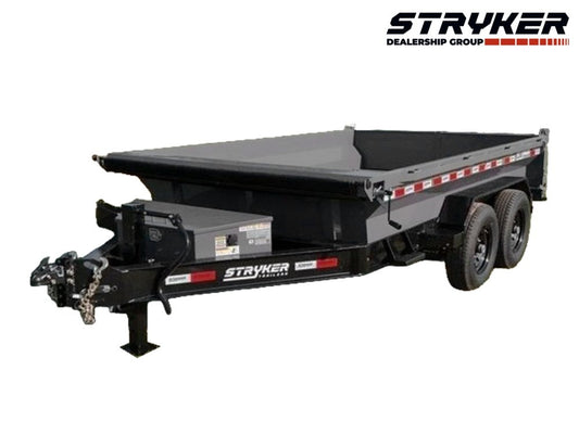 12' EDT Dump Trailer 20" Side Walls - DT1 Light Duty/Dump Trailers - Stryker Dealership Group