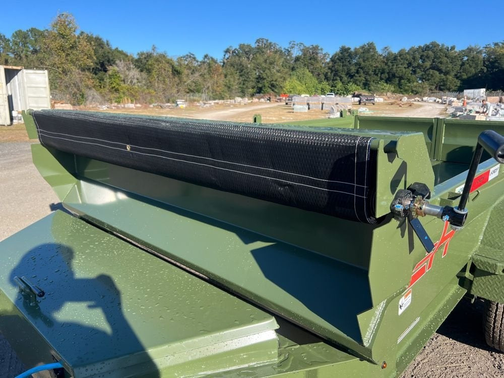 12' EZ7 Dump Trailer 19" Sides 7K Axles 14K GVWR 3-way Door Slide In Ramps - Dump Trailers - Stryker Dealership Group