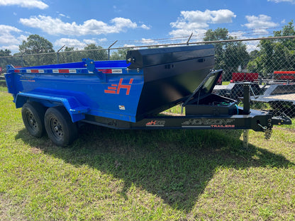 12' HZ6 BP Dump Trailer 1 - 5k Axles 18" Walls 002739 - Dump Trailers BP - Stryker Dealership Group