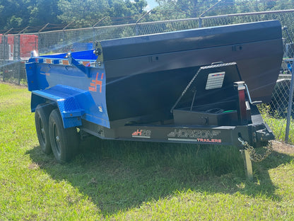 12' HZ6 BP Dump Trailer 1 - 5k Axles 18" Walls 002739 - Dump Trailers BP - Stryker Dealership Group