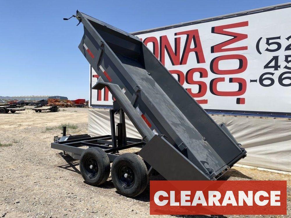 12' MDX Dump Trailer - Bumper Pull Dump - Dump Trailers - Stryker Dealership Group