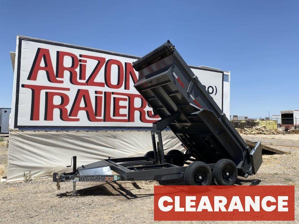 12' MDX Dump Trailer - Bumper Pull Dump - Dump Trailers - Stryker Dealership Group